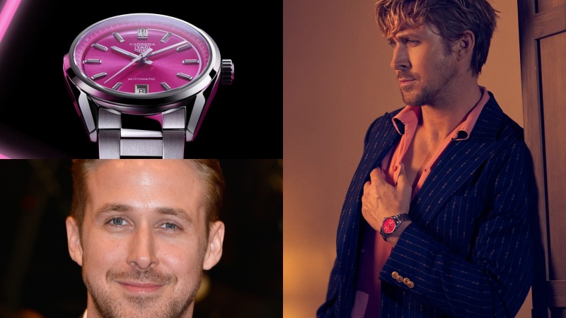 Ryan Gosling - Tag Heuer Calera calendar watch