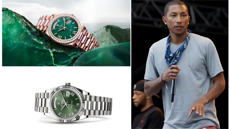 Pharrell Williams-Rolex Day-Date